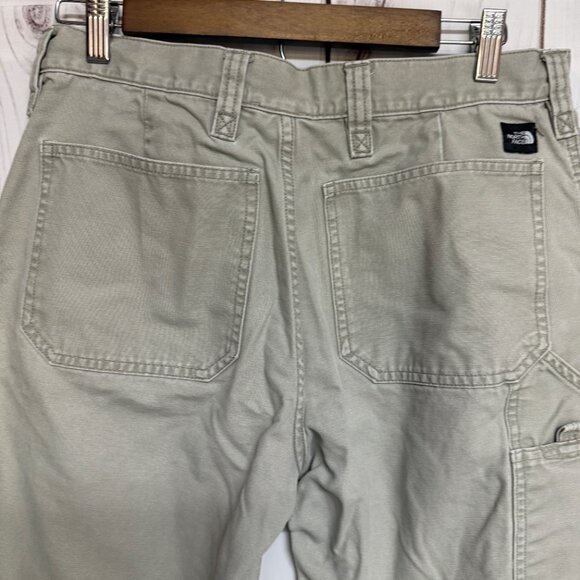 The North Face Women’s Canvas Utility Pants Size 10 Khaki GUC - Picture 5 of 14